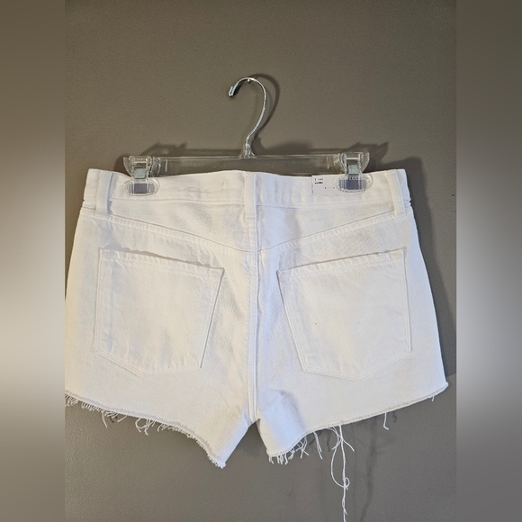 JBrand White Denim Jean Shorts Sz 27 - Picture 3 of 4